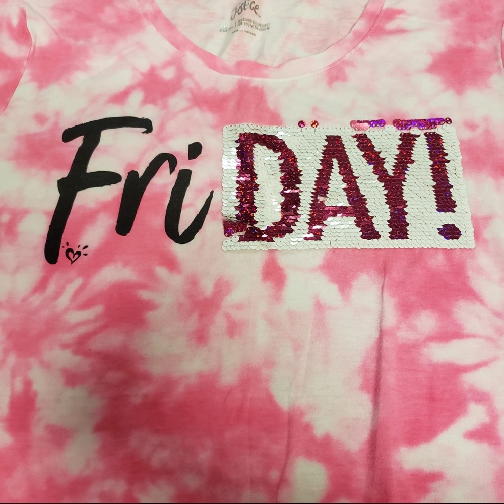 Justice t-shirt with sequins - Picture 2 of 5